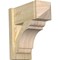 Ekena Millwork Olympic Rough Sawn Arts and Crafts Outlooker, Douglas Fir, 8"W x 18"D x 18"H OUT08X18X18OLY03RDF - alternate 1